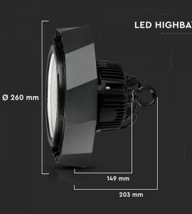 Proiector led RGB+CCT 10W: Lampa industriala led 100W 4000k