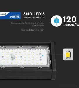 Lampi stradale led Samsung 30W lumina neutra: Lampi industriale liniare led 100W