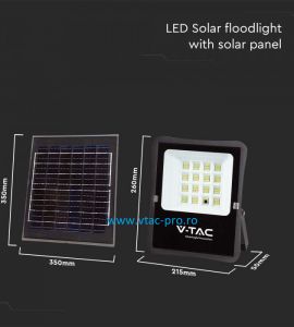 Lampi industriale led FIDA 60W A++ 4000K: Proiector led cu panou fotovoltaic 12W