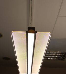 Plafoniera led 30W IP44 lumina neutra: Lampa led dimabila suspendata 40W