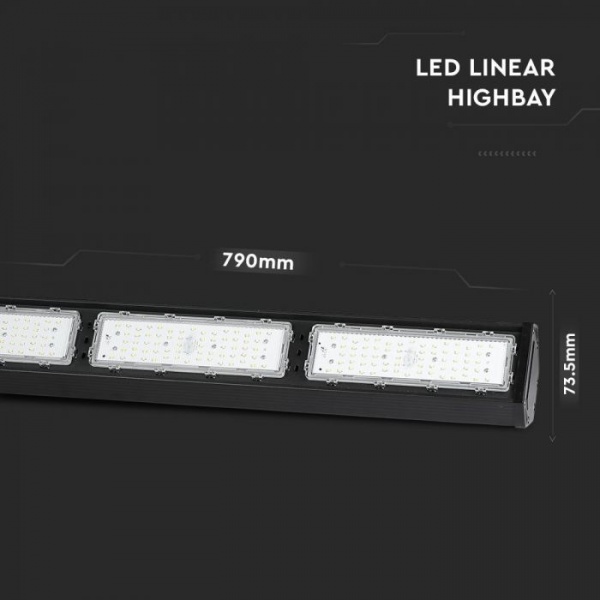 Lampa industriala liniara led 150W imagine 1