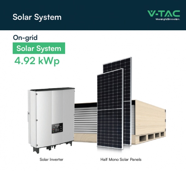 Sistem fotovoltaic 5Kw cu injectare imagine 1