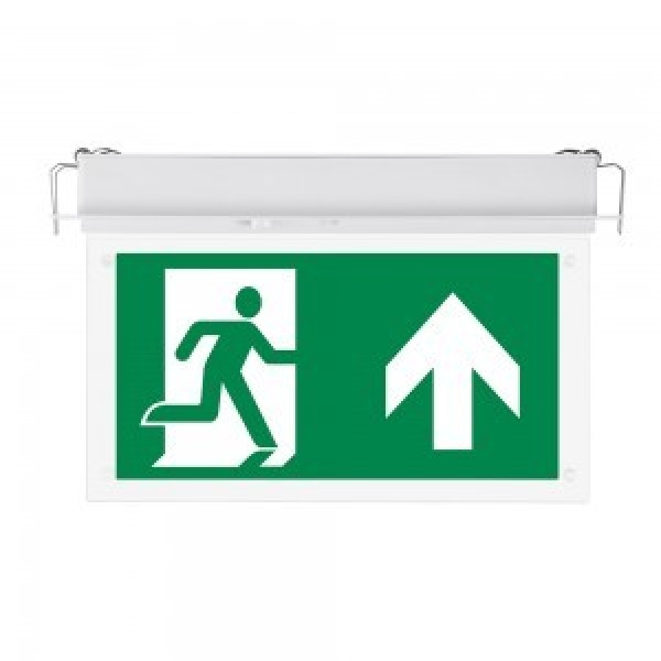 Lampa exit tavan gips carton imagine 1