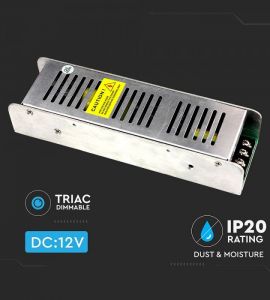 Controler RGBW+CCT multizona: Sursa dimabila 100W 12V