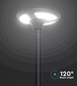 Iluminat Exterior cu Led: Lampa pentru parc cu led 10W solara