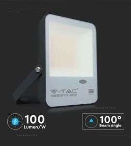 Proiectoare cu led: Proiector led 100W cu senzor crepuscular