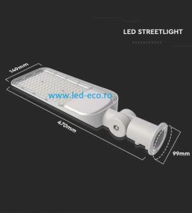 Lampa industriala led 200W: Lampi stradale led Samsung 50W cu brat reglabil