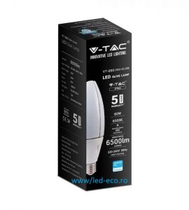 Lampi industriale cu led V-TAC PRO: Bec led industrial 60W E40