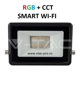 Proiectoare cu led: Proiector led RGB+CCT 10W