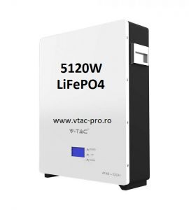 Sistem votovoltaic portabil 600W: Baterie sistem fotovoltaic 5Kw LiFePO4