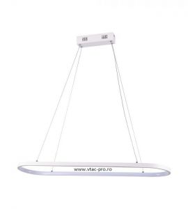 Lampi industriale led 150W: Lustra led suspendata 24W lumina calda