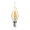 Becuri led filament 4W lumanare imagine 1