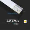 Lampi suspendate liniare led 40W imagine 2