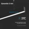 Lampi suspendate liniare led 40W imagine 4