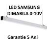 Lampa liniara suspendata dimabila 40W led imagine 4