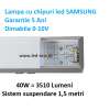 Lampi dimabile liniare suspendate led 40W imagine 4