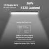 Lampa impermeabila led Samsung 36W si senzor imagine 3