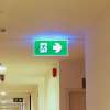 Lampa exit tavan gips carton imagine 2