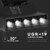 Spot led liniar pe sina 12W 4000K imagine 1